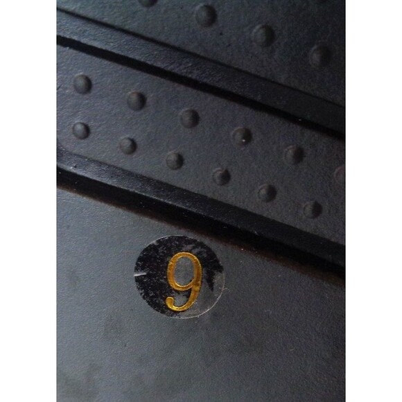 Blue Denim Knee High Boots Wide Calf Sz 9 Women's - Picture 12 of 14